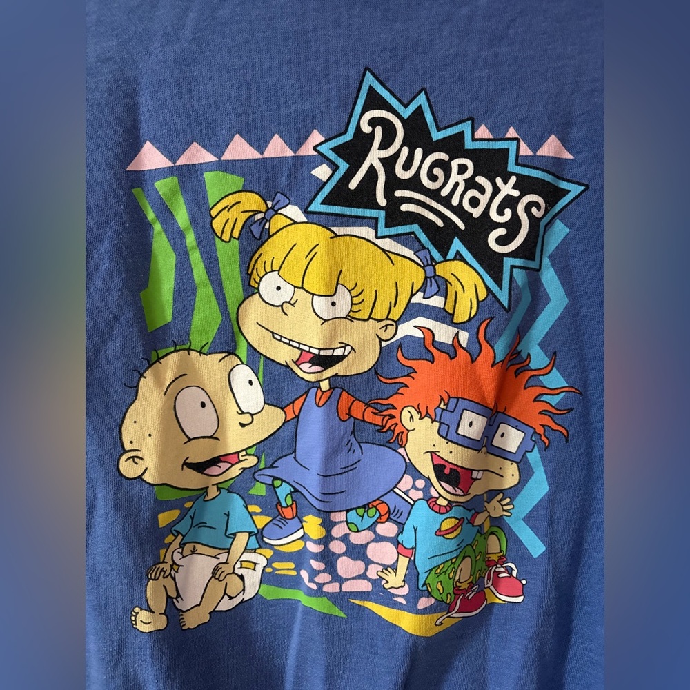 90s Baby Rugrats Crewneck Sweatshirt - Blue